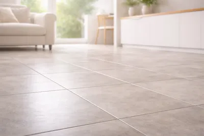 Saubere Hartböden im Wohnbereich