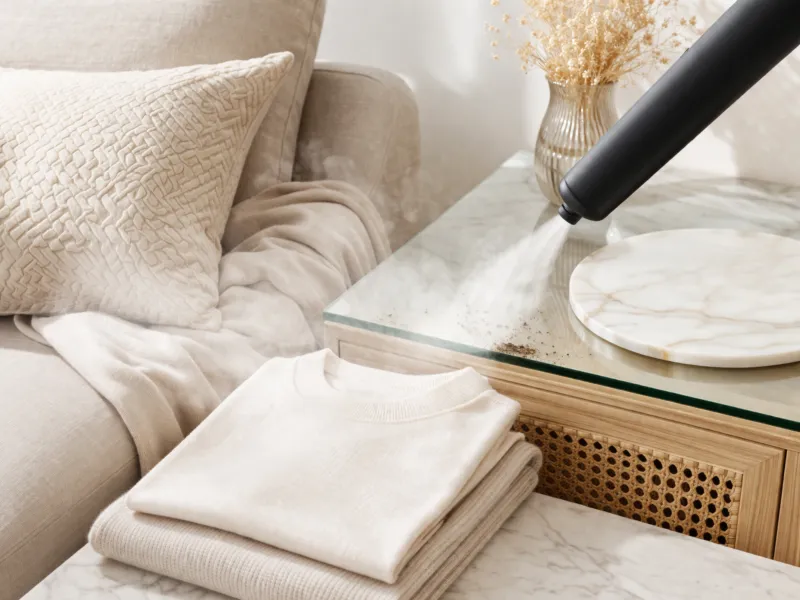 Schonende Reinigung mit dem HYLA Steamer